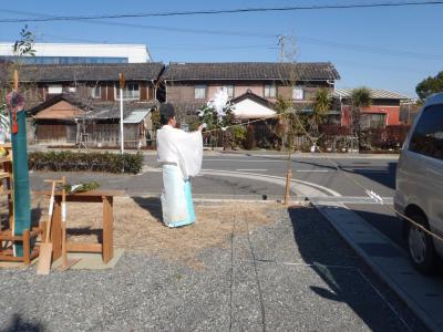 新在家　地鎮祭